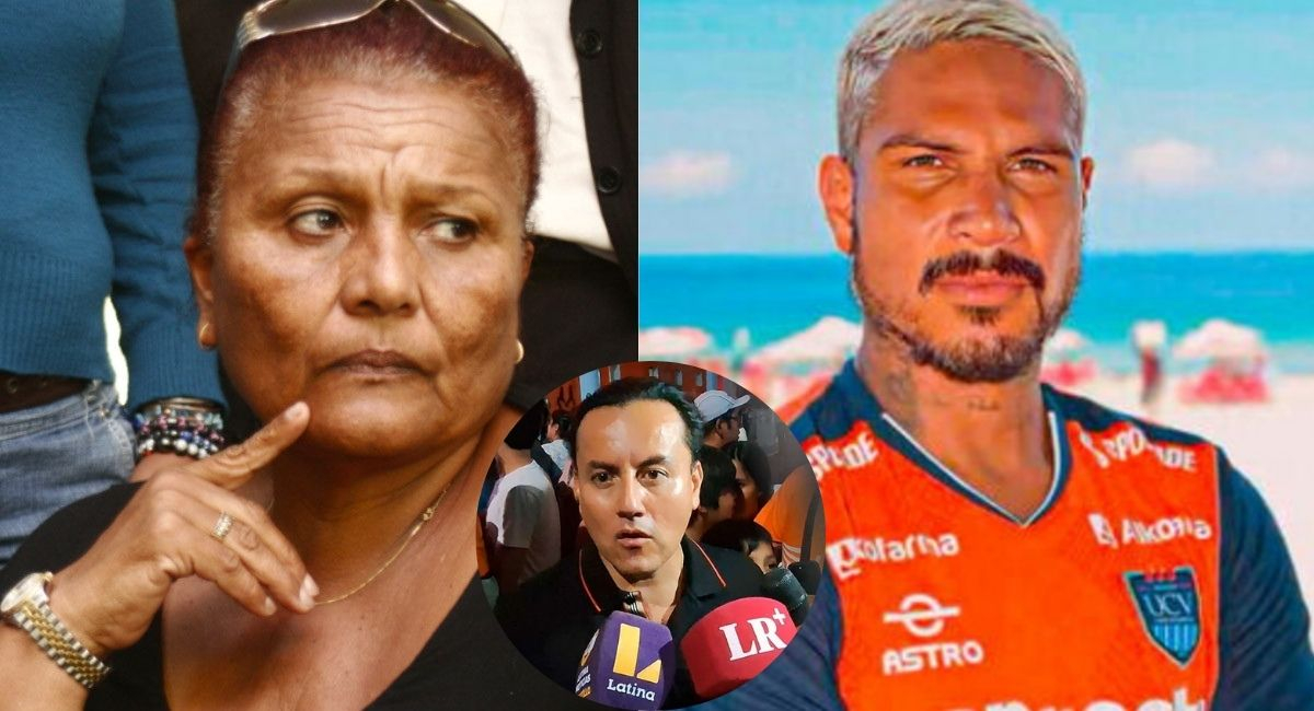 Paolo Guerrero estaría acompañado de su madre Doña Peta en