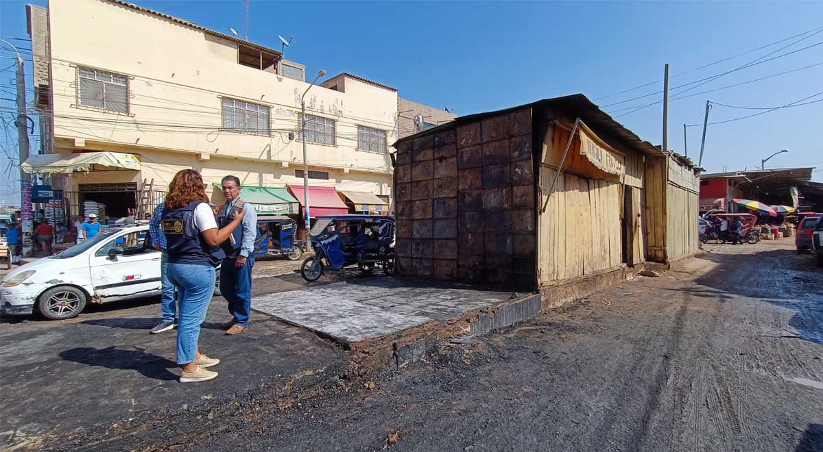 Chiclayo Incendio En Mercado Moshoqueque Deja P Rdidas Por M S De