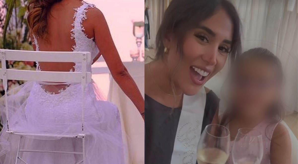 Melissa Paredes Vive Tierno Momento En Su Prueba De Vestido De Novia