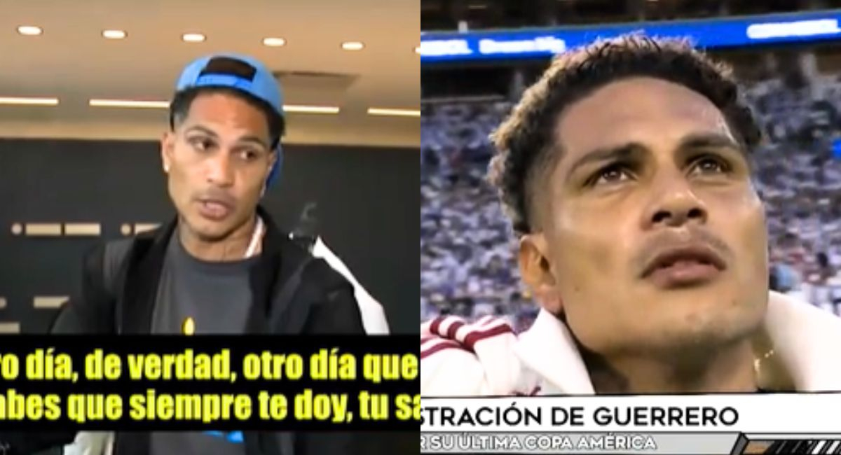 Paolo Guerrero Así reaccionó el Depredador con la prensa tras