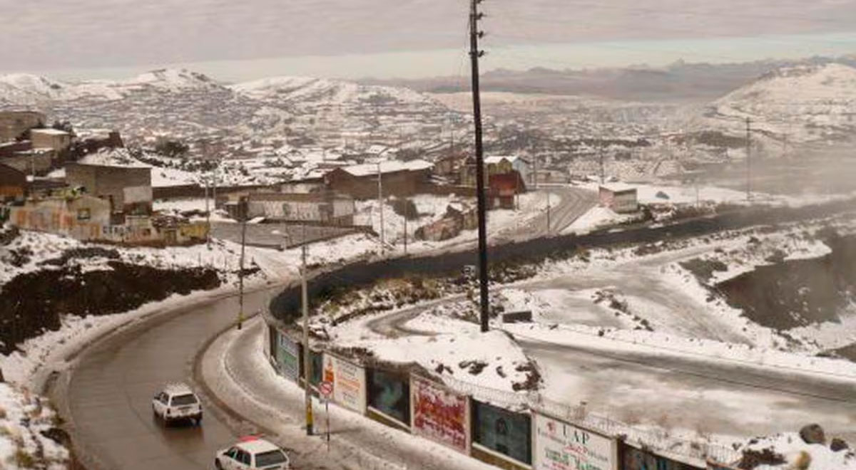 Senamhi Anuncia Fr As Temperaturas Que Llegar An A Grados Bajo Cero