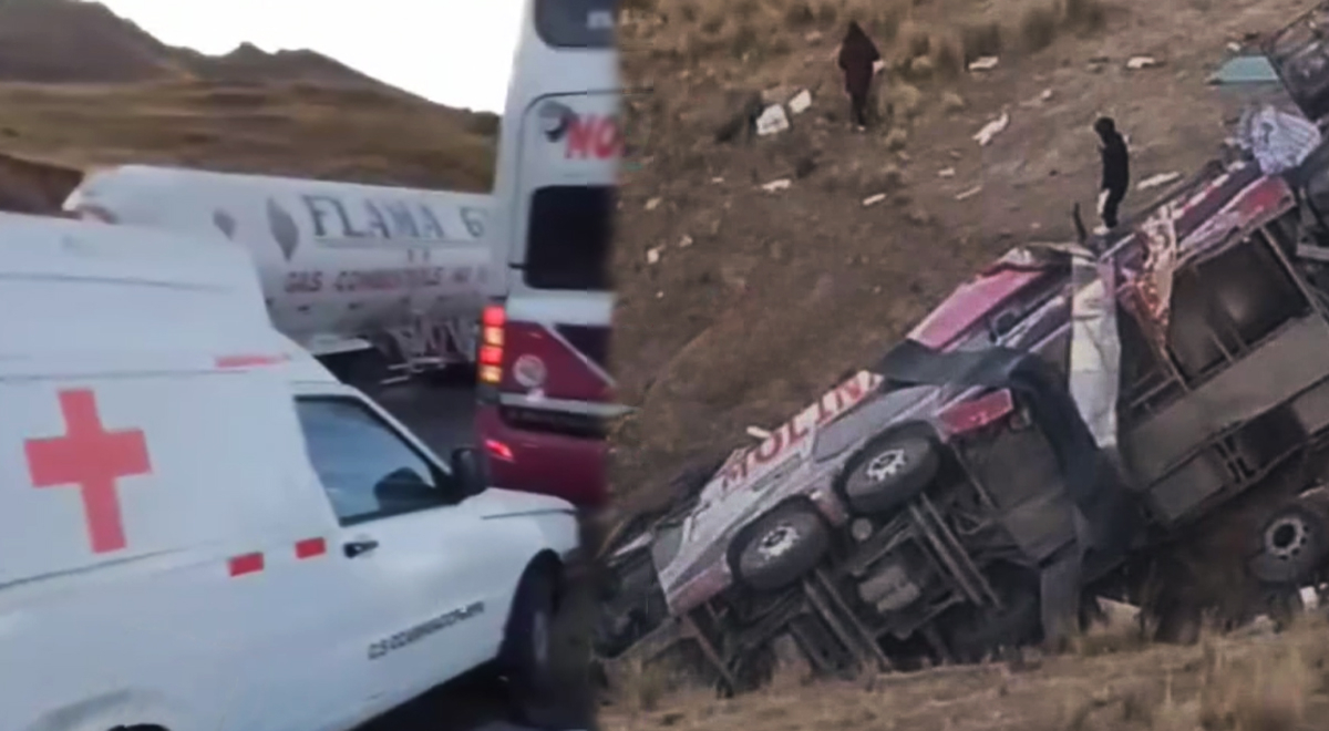 Ayacucho accidente de bus interprovincial Molina en la vía Los