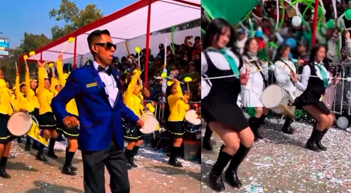 Desfile en Huaycán escolares la rompen en Fiestas Patrias coloridos