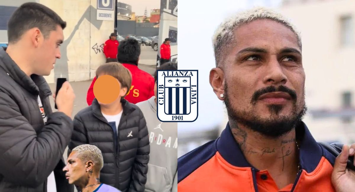 Niños hinchas de Alianza Lima le dicen que no a Paolo Guerrero Para