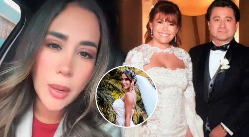 Melissa Paredes Hunde A Magaly Medina Al Ver Su Vestido De Novia De