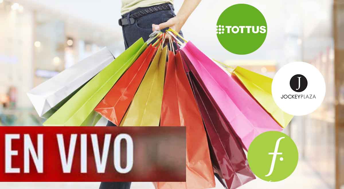 Día del Shopping 2022: sigue en directo la preparación de Tottus y más tiendas para las ofertas desde 60%