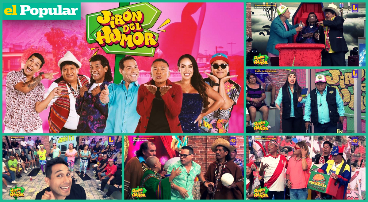 "Jirón del humor" se estrenó EN VIVO por Latina