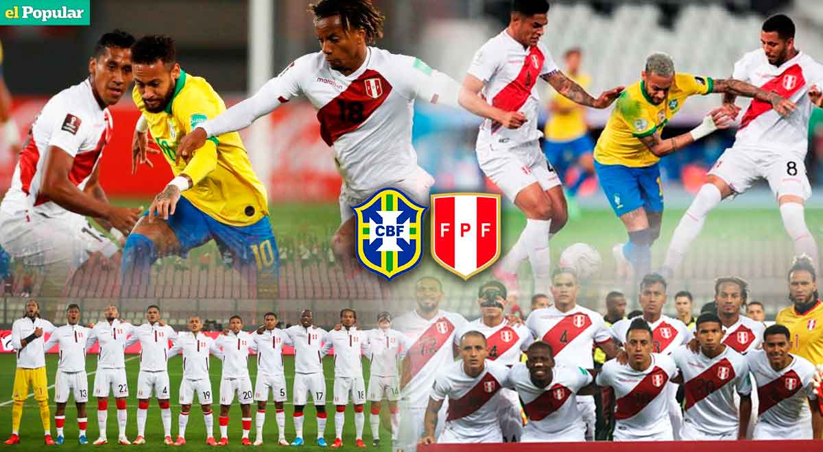 EN VIVO Perú vs. Brasil: Sigue el minuto a minuto por las Eliminatorias Qatar 2022