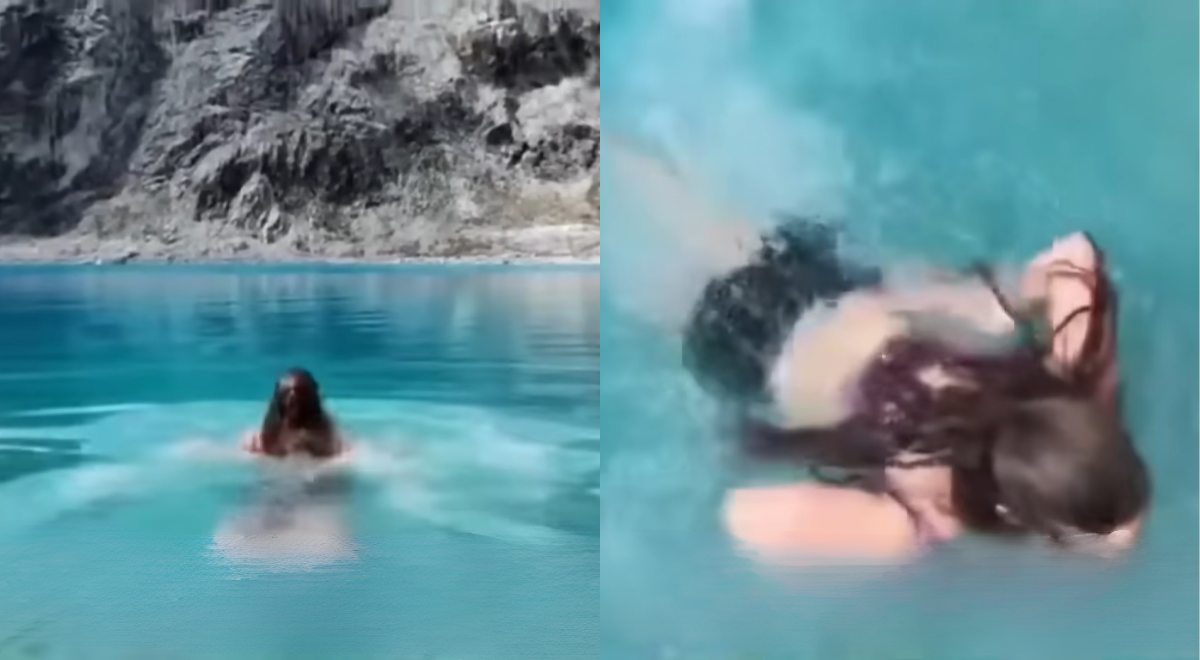 Multa de um milhão de dólares para turista após tomar banho na Lagoa 69 em Ancash