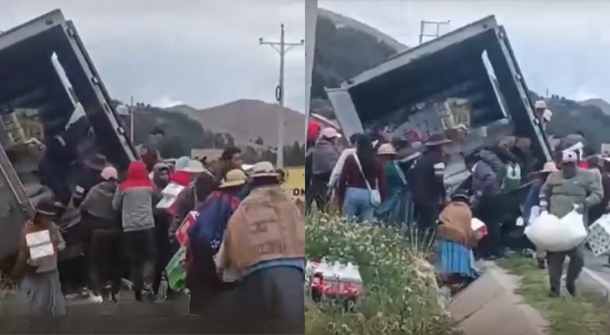 Eles levaram tudo! O caminhão fica confuso e os vizinhos terminam a carga em minutos