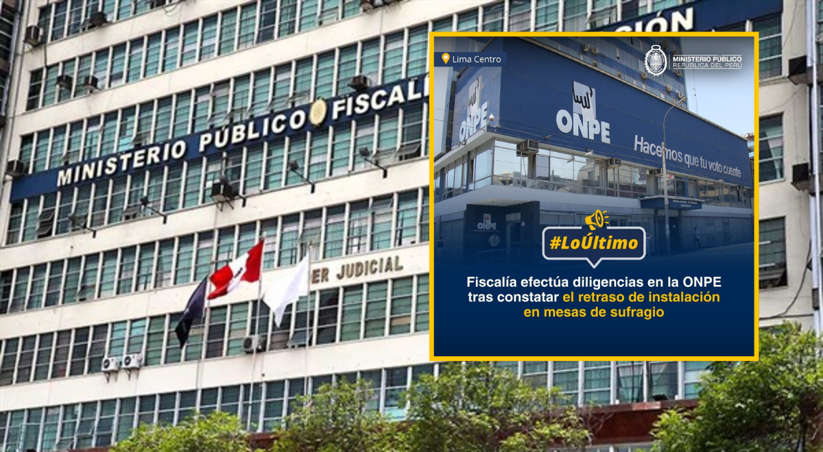 O Ministério Público Nacional abriu uma investigação sobre o ONPE após atrasos na montagem das mesas de votação.