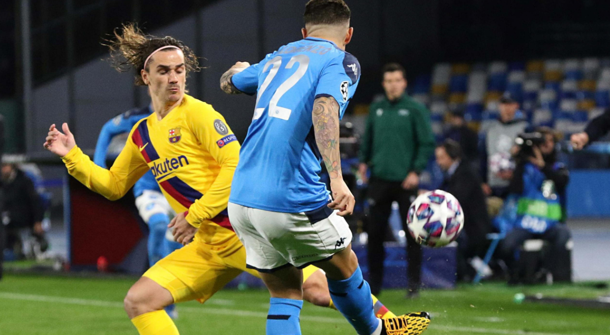 Napoli Vs Barcelona En Directo Por La Champions League Cuando Juega