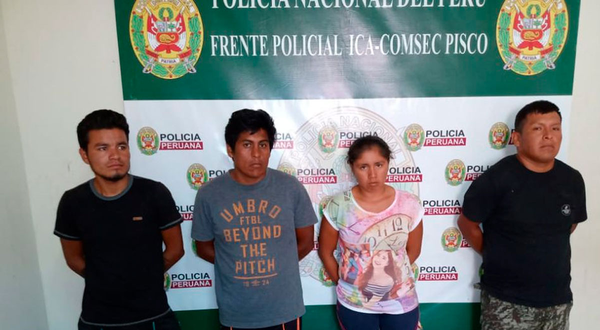 PNP captura a 4 que extorsionaban y robaban transportistas |Ica |PNP ...