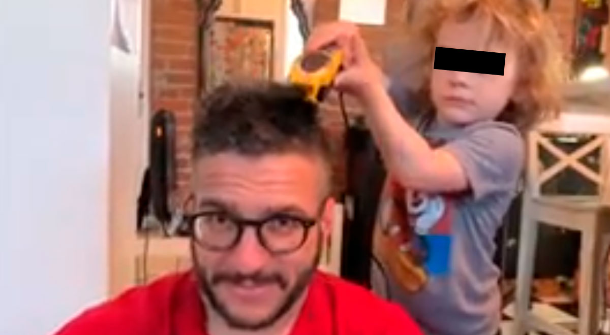 Youtube Viral Padre Deja Que Sus Hijos Le Corten El Cabello Y Resultado Sorprende A Todos