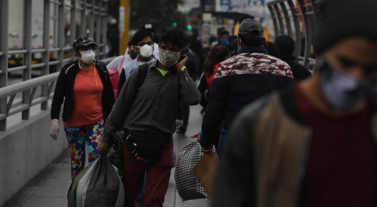 Cuarentena: Ambulantes volvieron a tomar las calles de la avenida Grau ...