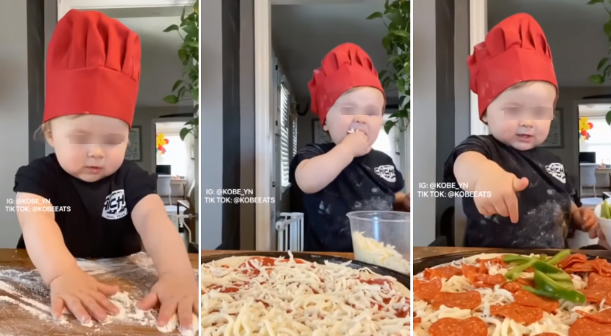 Video viral YouTube Bebé chef cautiva las redes sociales con receta de