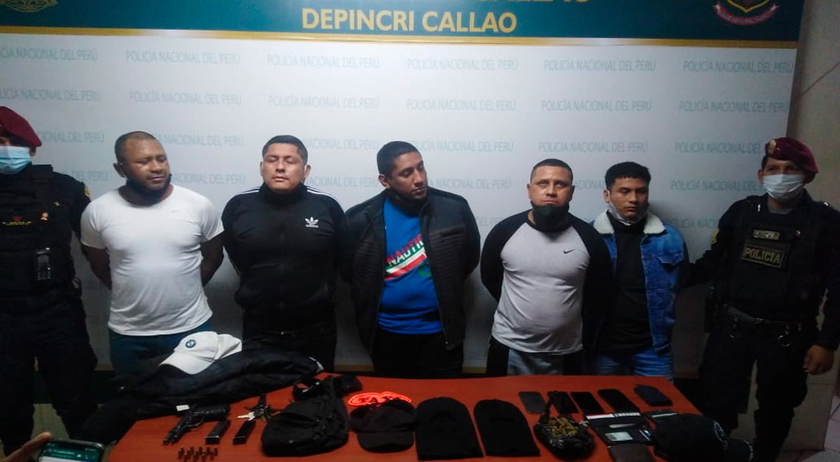 PNP captura a ex militar y hermanos "marcas" | Callao | delincuencia ...