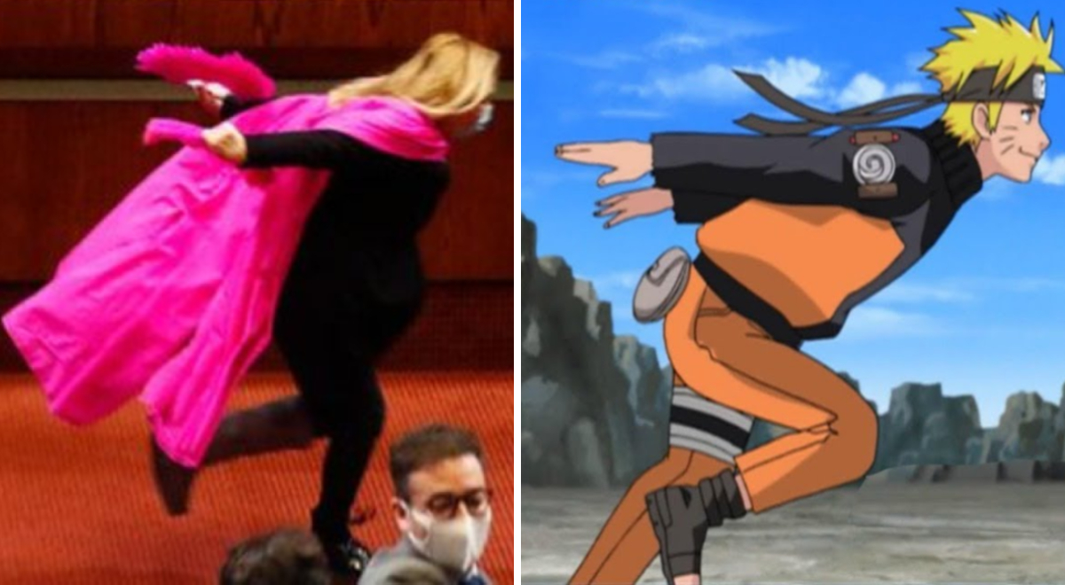 Video viral: Pamejla Jiles corre como Naruto para celebrar ...