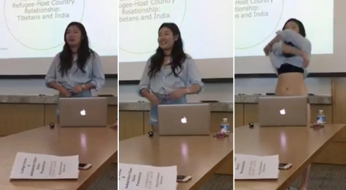 Facebook viral: Joven defiende su tesis en ropa interior tras comentario de  profesora | Estados Unidos | Redes sociales | Video | El Popular