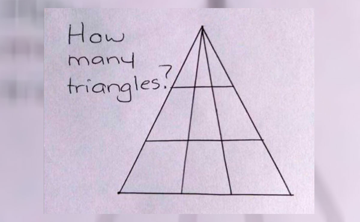 Cuantos Triangulos Hay En La Figura Formula