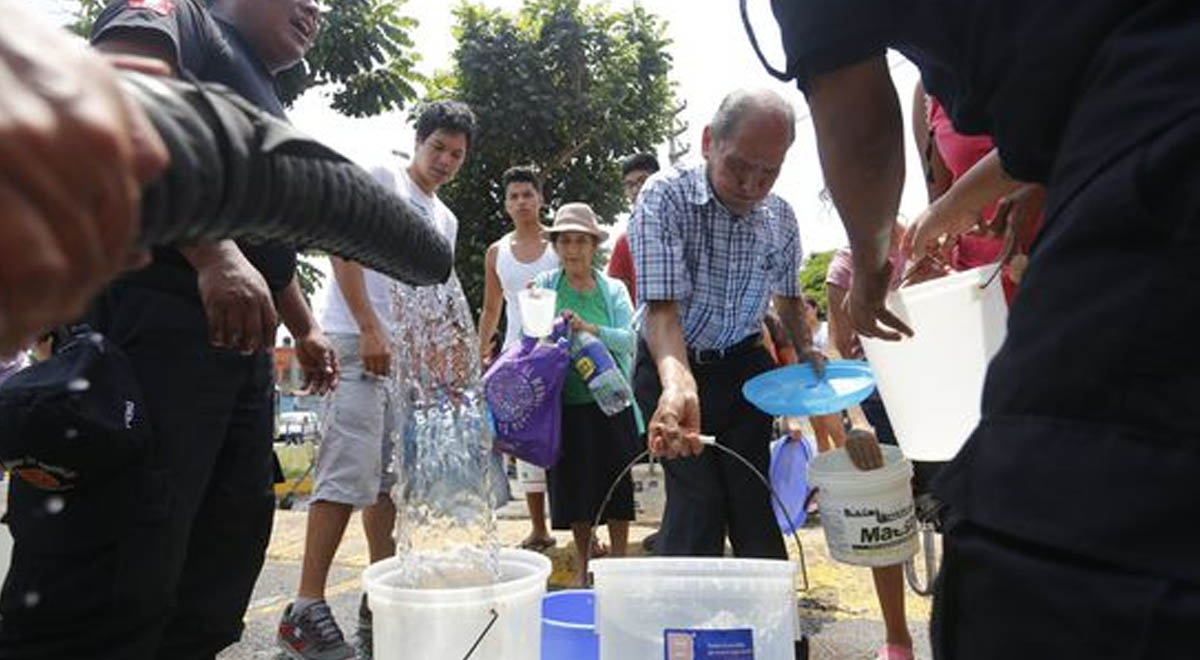 Sedapal Consulta Aquí Los Distritos Que Tendrán Corte De Agua Potable