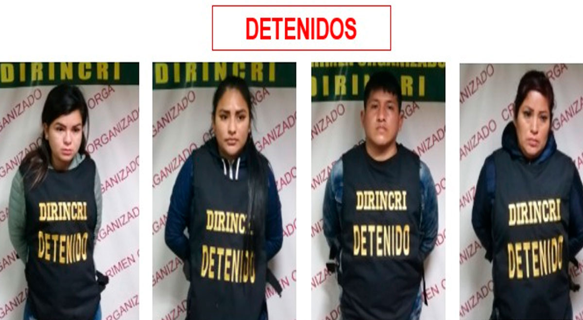 PNP captura a 4 sujetos que robaban a pasajeros de bus | Ate Vitarte ...