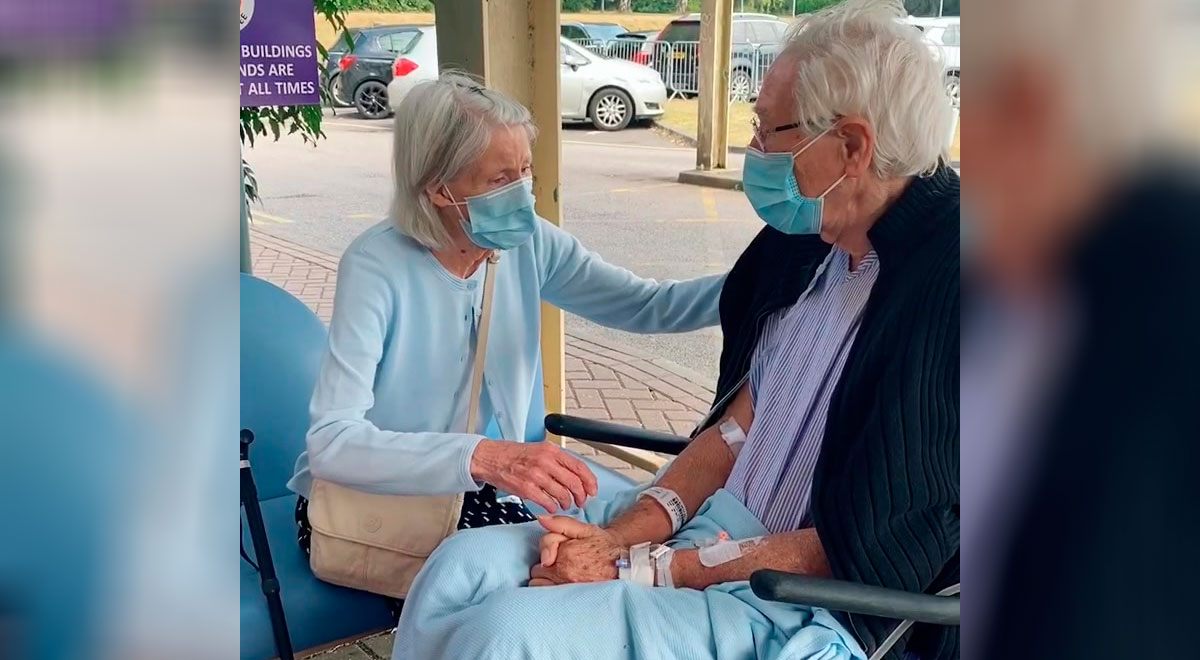 Tiktok Viral Pareja De Ancianos Protagonizan Romántico Reencuentro Tras La Cuarentena Video 5203