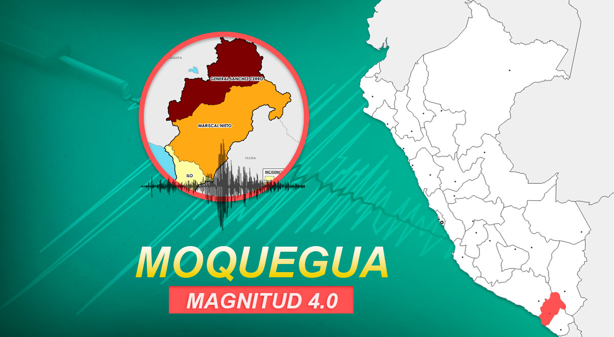 Sismo De Magnitud 40 Se Registró En Moquegua La Mañana De Este Domingo Según Igp El Popular 6955