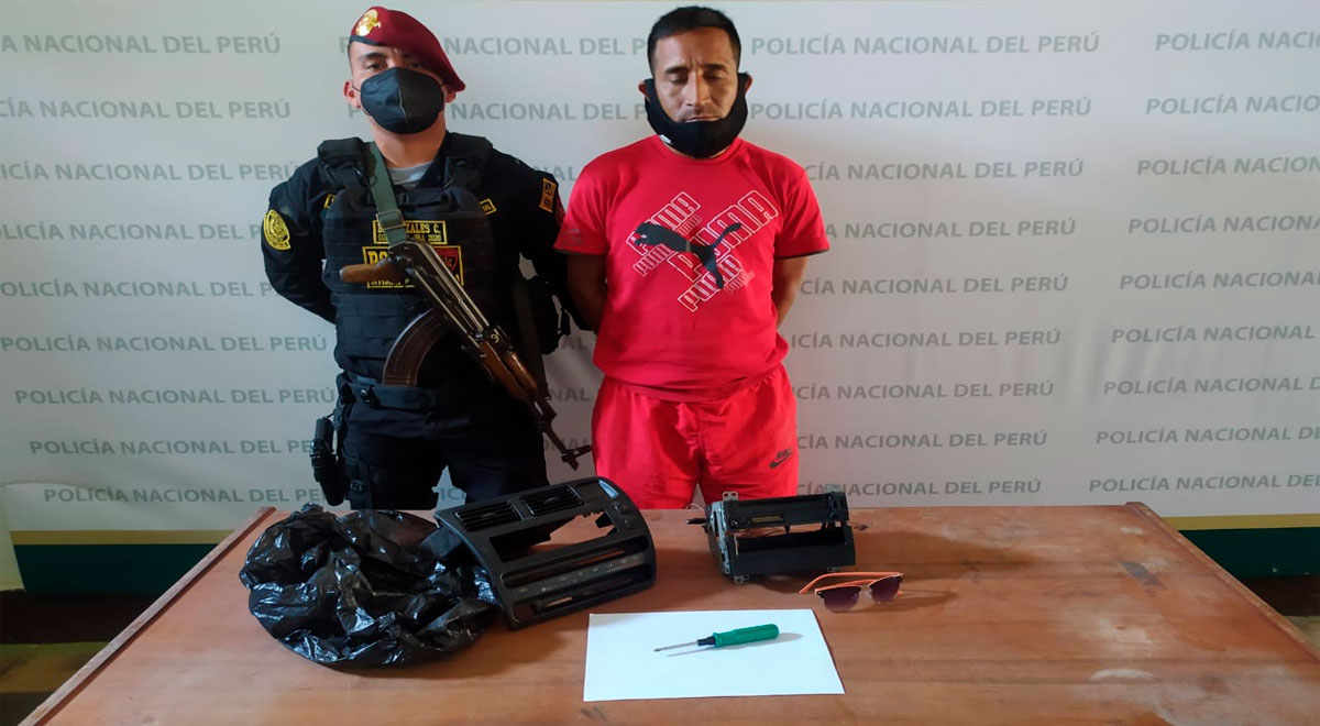PNP captura a sujeto que robaba autopartes de vehículos estacionados ...
