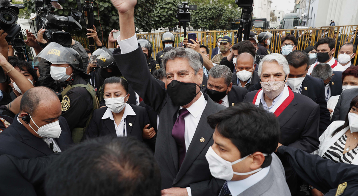 Francisco Sagasti Juramenta Como Presidente De La Republica Del Perú ...