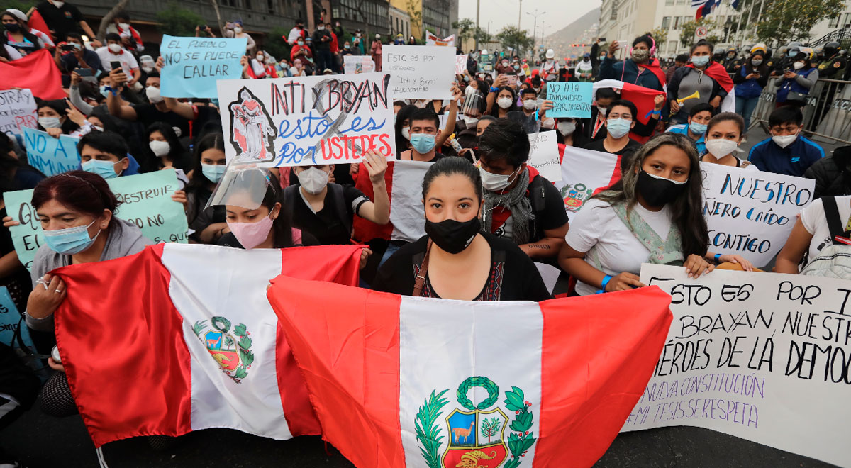Marcha nacional en Perú hoy sigue en vivo las protestas contra fallo ...