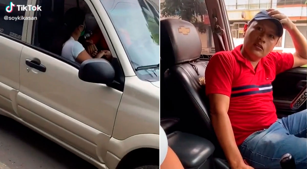 Youtube Viral Mujer Sorprende A Su Esposo Con Otra En El Bus Y Tenso Momento Se Hace Viral 