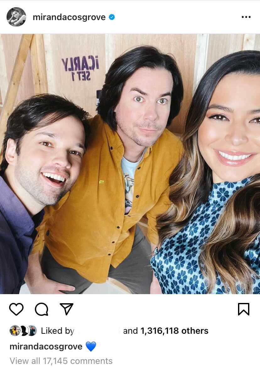 iCarly: Elenco se reune y Miranda Cosgrove Instagram comparte primera  imagen desde el set de su reboot, fotos | El Popular