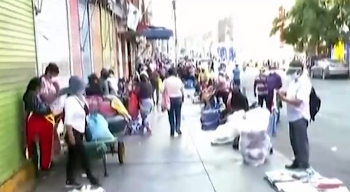 Cuarentena en Lima y Callao: ambulantes toman las calles de La Victoria ...