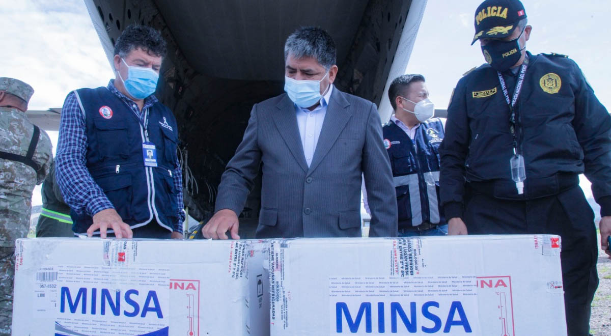 Vacunaci N Covid Per Ayacucho Recibe Primer Lote De Vacunas