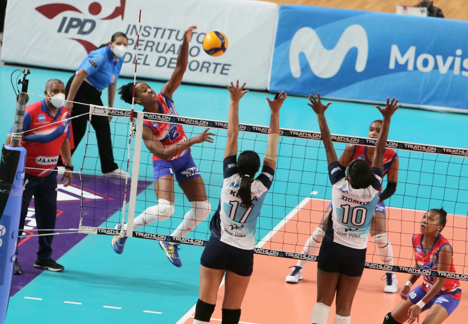 Liga Nacional Superior de Voleibol el campeón JAAMSA sigue imparable