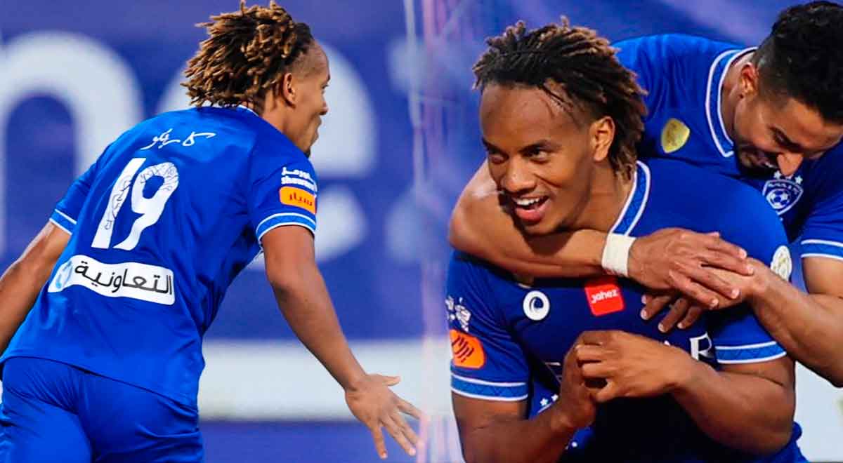 André Carrillo tendencia en Arabia por golazo en Al Hilal vs Al