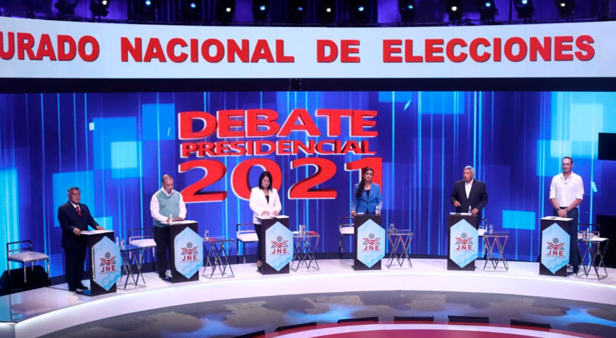 Debate presidencial en vivo hoy JNE hora, canal para ver propuestas de