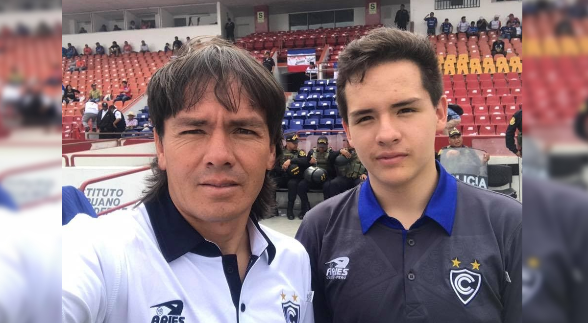 El ratón Rodríguez orgulloso de su hijo que juega en Cienciano: