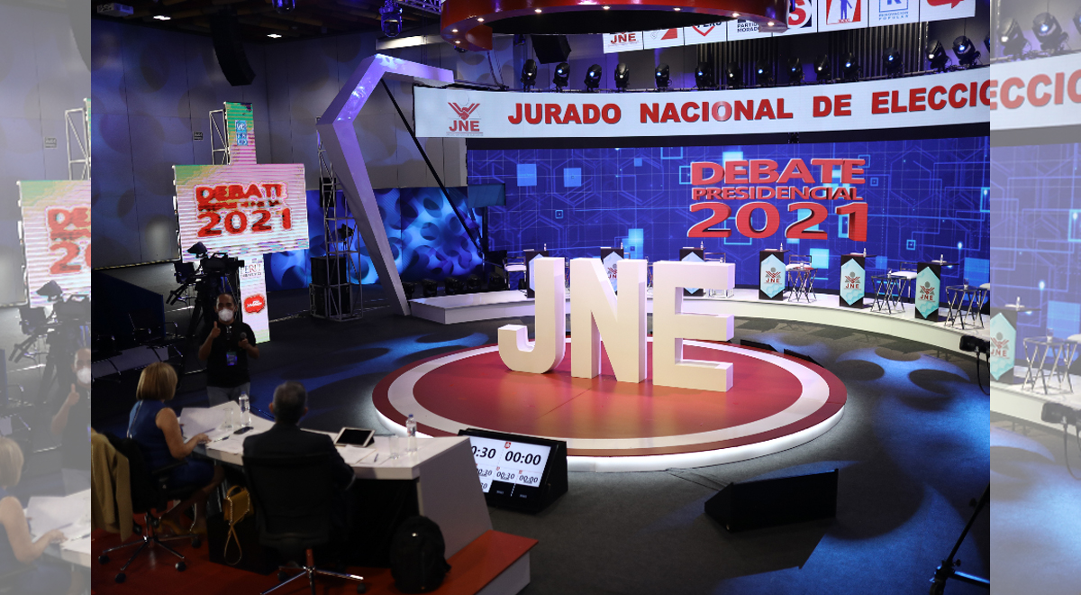 Ver debate presidencial 2021 JNE, Pedro Castillo y Keiko Fujimori EN