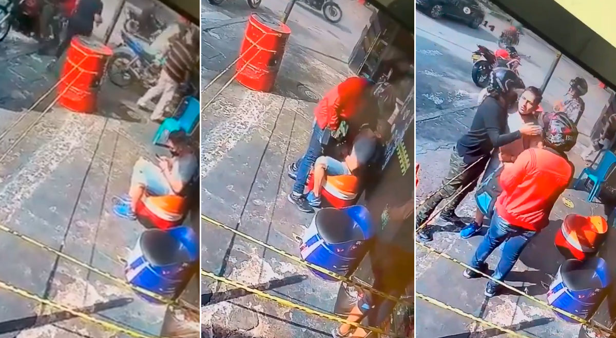 Video Viral Colombia Lo Iban A Asaltar Pero Ladrón Lo Reconoció Como Su Amigo Y Le Devolvió 0890