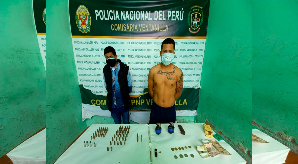 PNP captura a dos sujetos con granadas de guerra y municiones | PNP ...