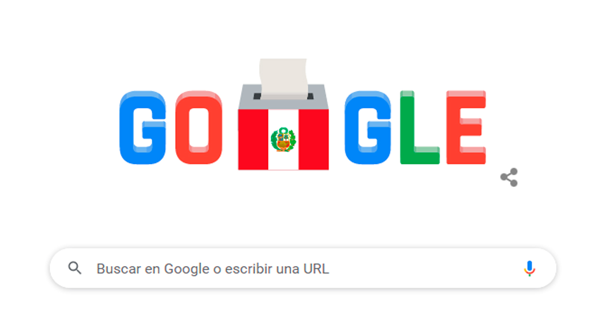 Google crea doodle para la segunda vuelta de las ...