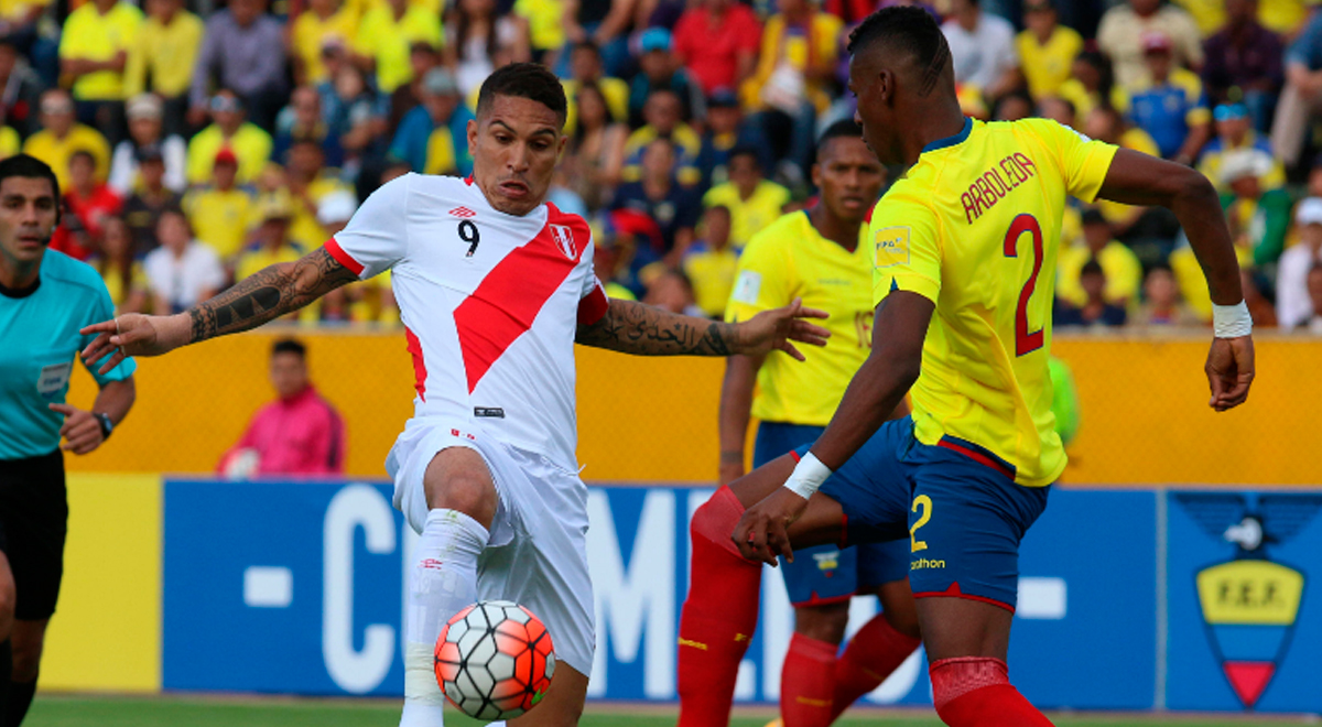 A qué hora juega Perú vs Ecuador EN VIVO horario del partido hora