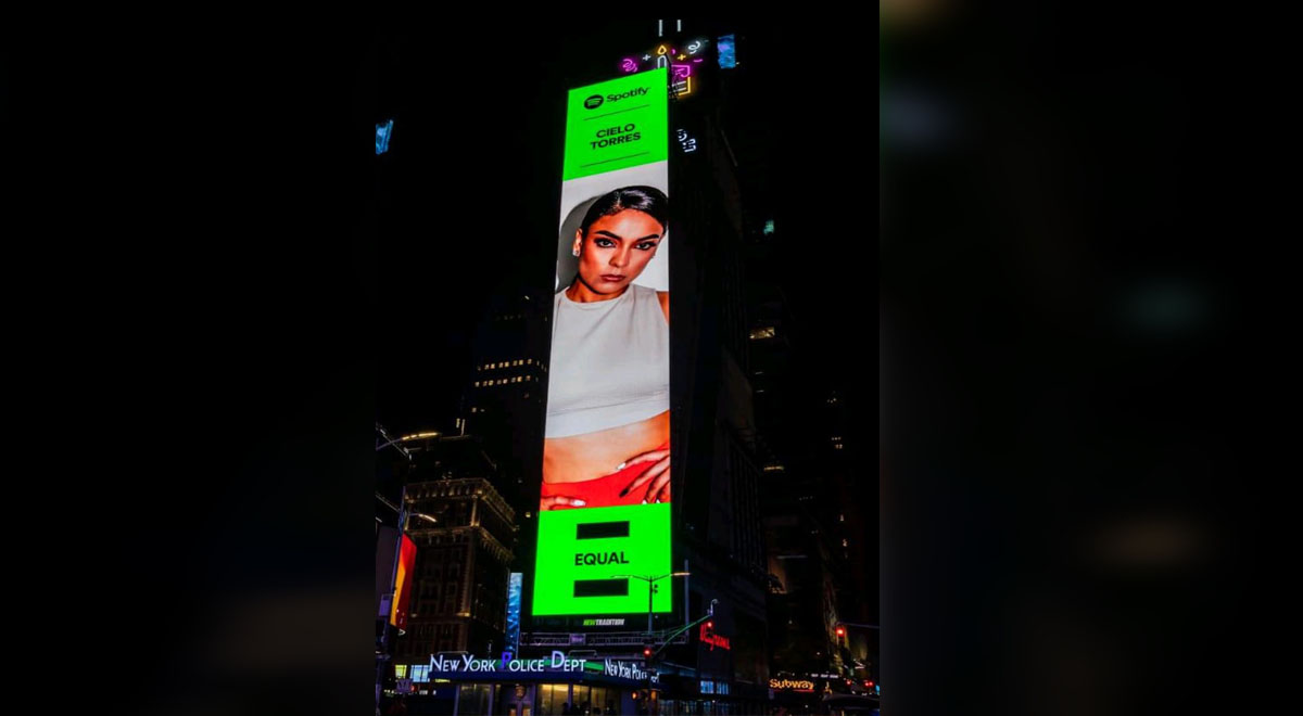 Cielo Torres appears in New York’s Madison Square window |  Sauce |