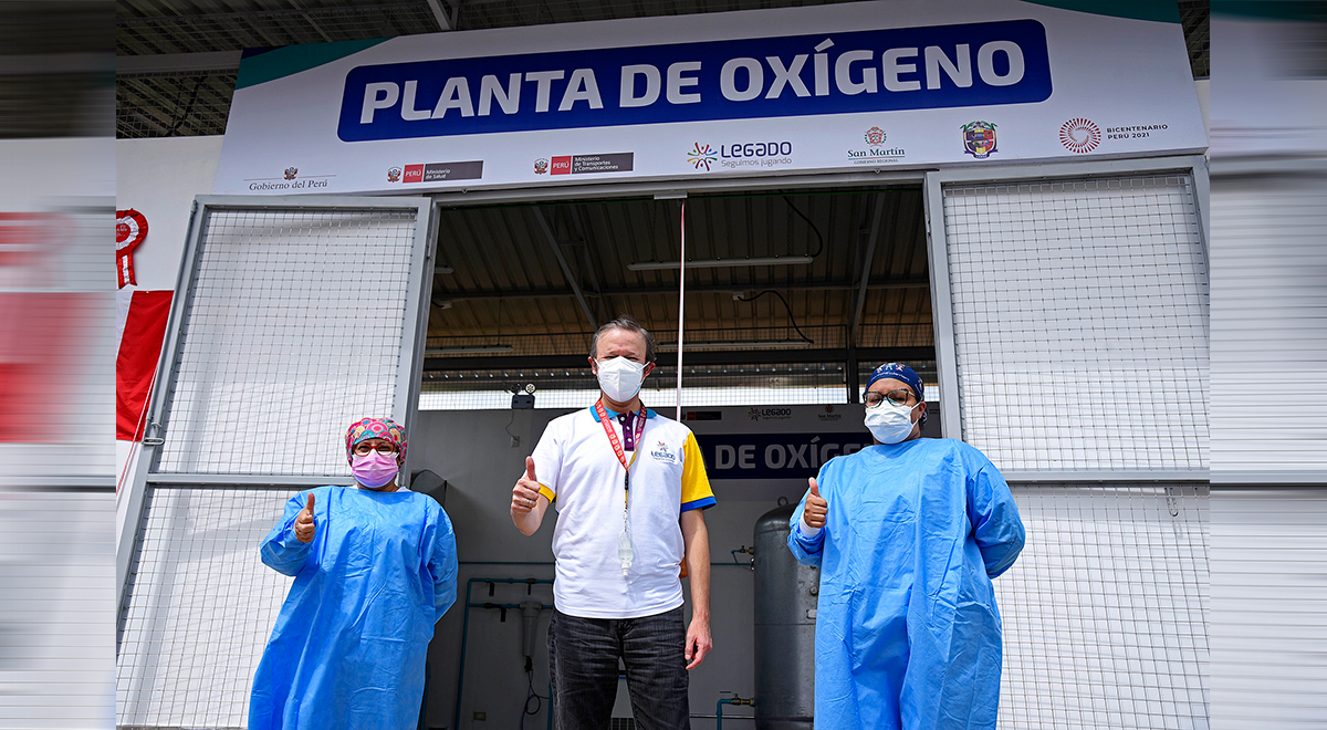 San Martín: ponen en funcionamiento nueva planta de oxígeno en Hospital ...