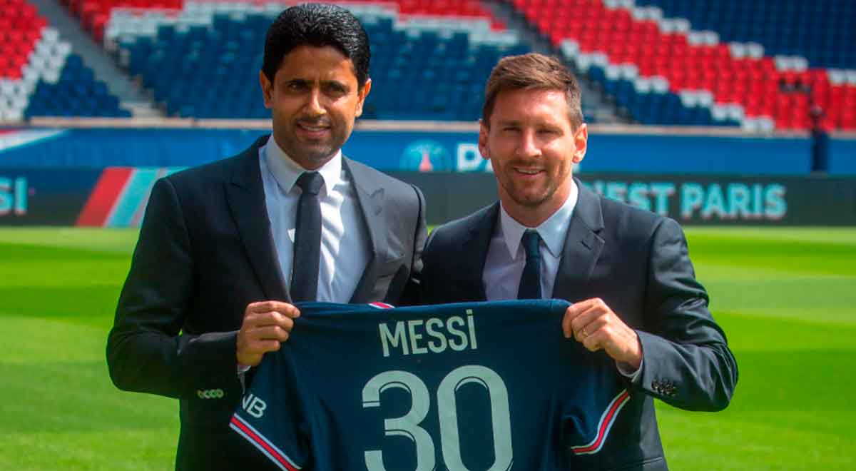 Lionel Messi: presidente del PSG Nasser Al Khelaifi revela ...