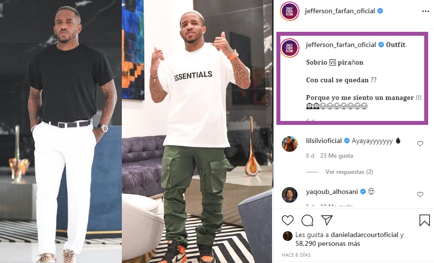 Jefferson Farfán Instagram y su divertida encuesta sobre su outfit: Sobrio  vs pirañón, Alianza Lima, fútbol, foto | El Popular
