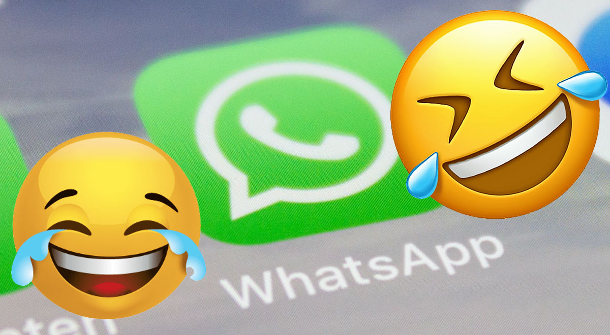 WhatsApp Qu significa la carita con l grimas de alegr a face