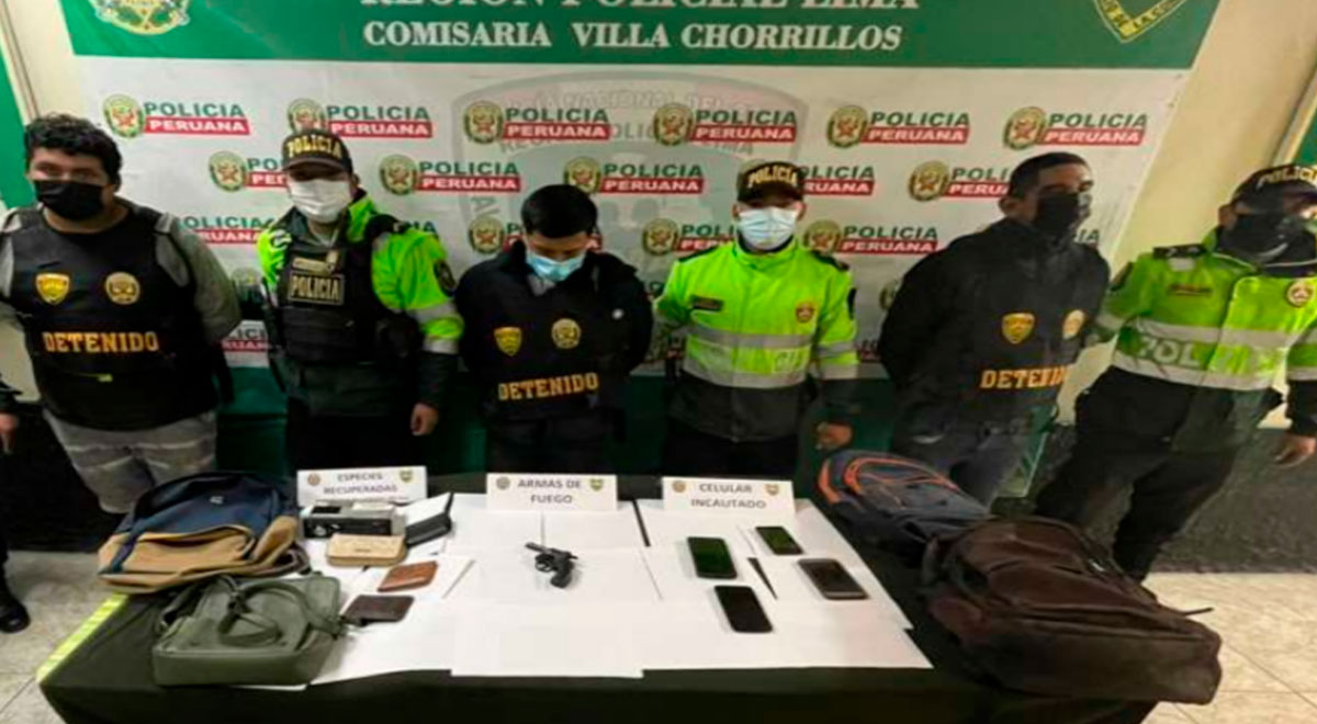 PNP captura a tres que robaron a una mujer | PNP | Chorrillos | Mujer ...